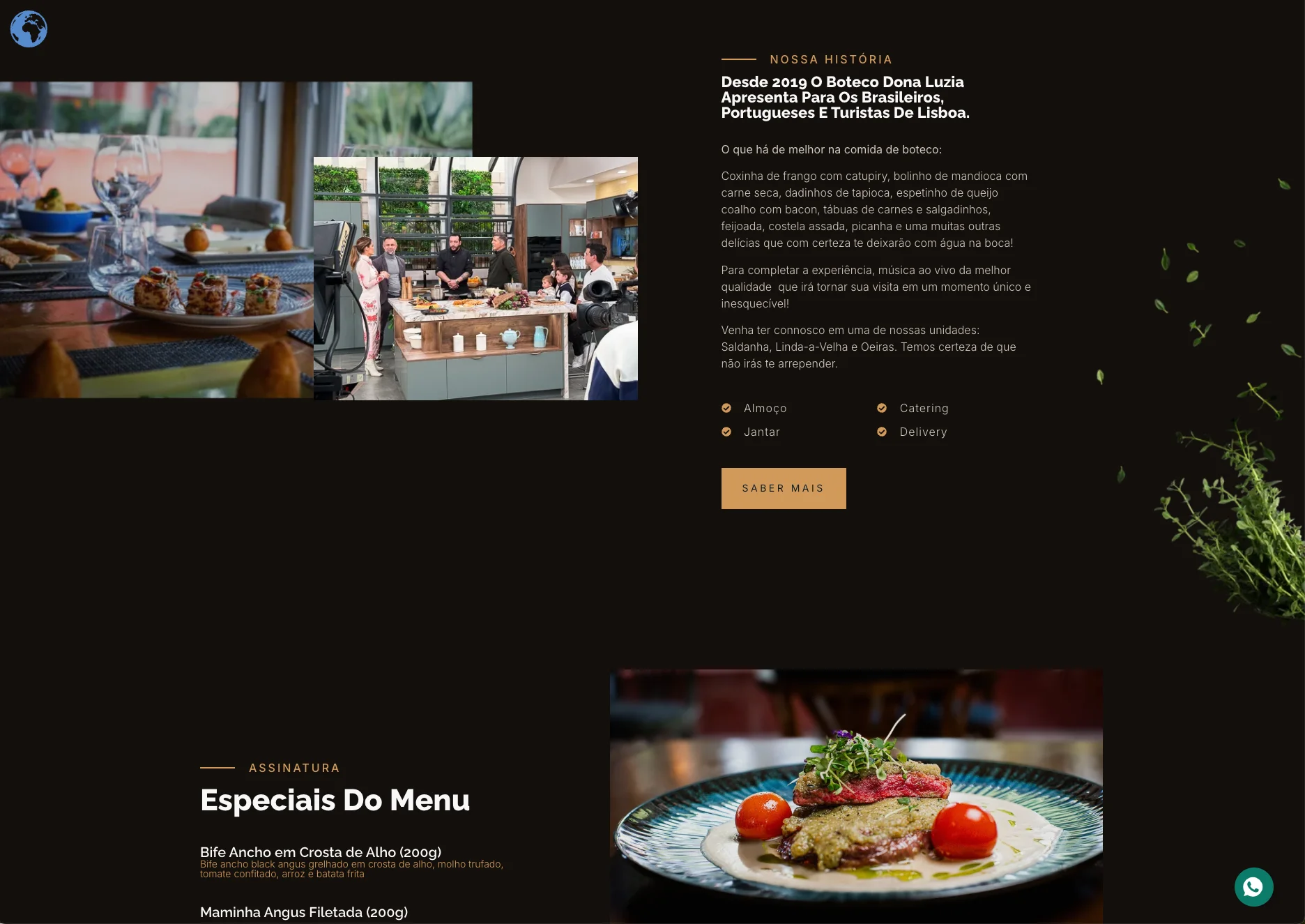 Website com SEO + Menu Digital